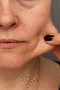 AI птозная кожа