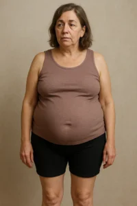 возрастная с животом